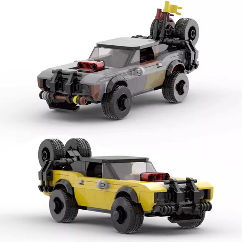 Victor Racket Jetspeed - ブリックリンク MOC マッドマックス カマロ風 レーシングマッスルカー スピードカー