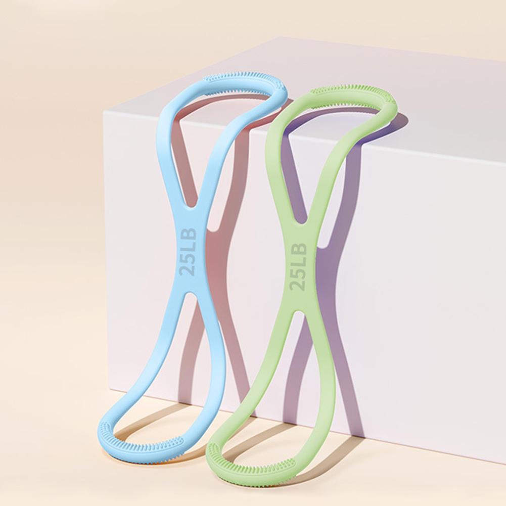 Yoga Fitness Resistance Band - 図 8 フィットネスレジスタンスバンドヨガレジスタンスバンドショルダーストレッチバンド家庭用胸腕エクササイズ