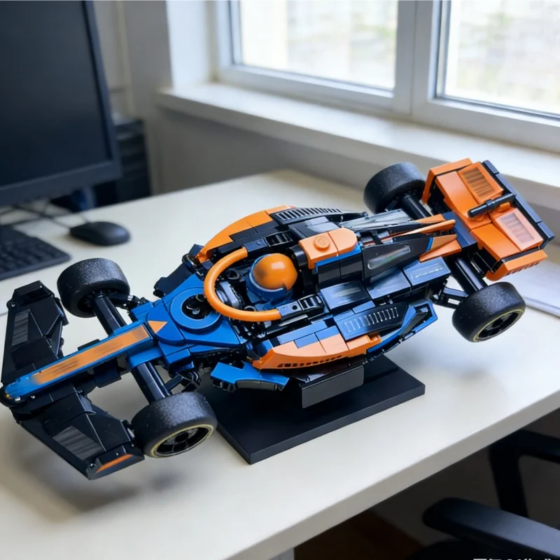 カーモデル展示用装飾棚。スピードチャンピオンのレーシングカー - Victor Racket Jetspeed のレビューと価格