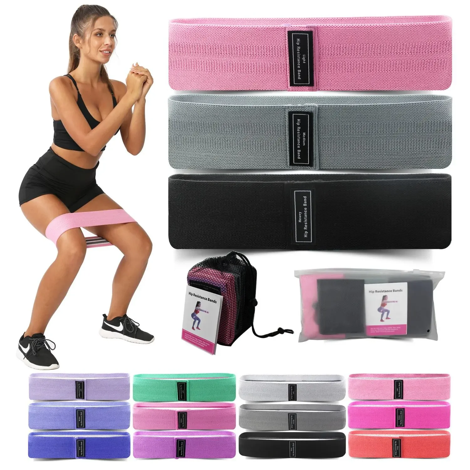 1/2/3 個の弾性バンドフィットネス抵抗バンドヨガピラティ - Yoga Fitness Resistance Band のレビューと価格