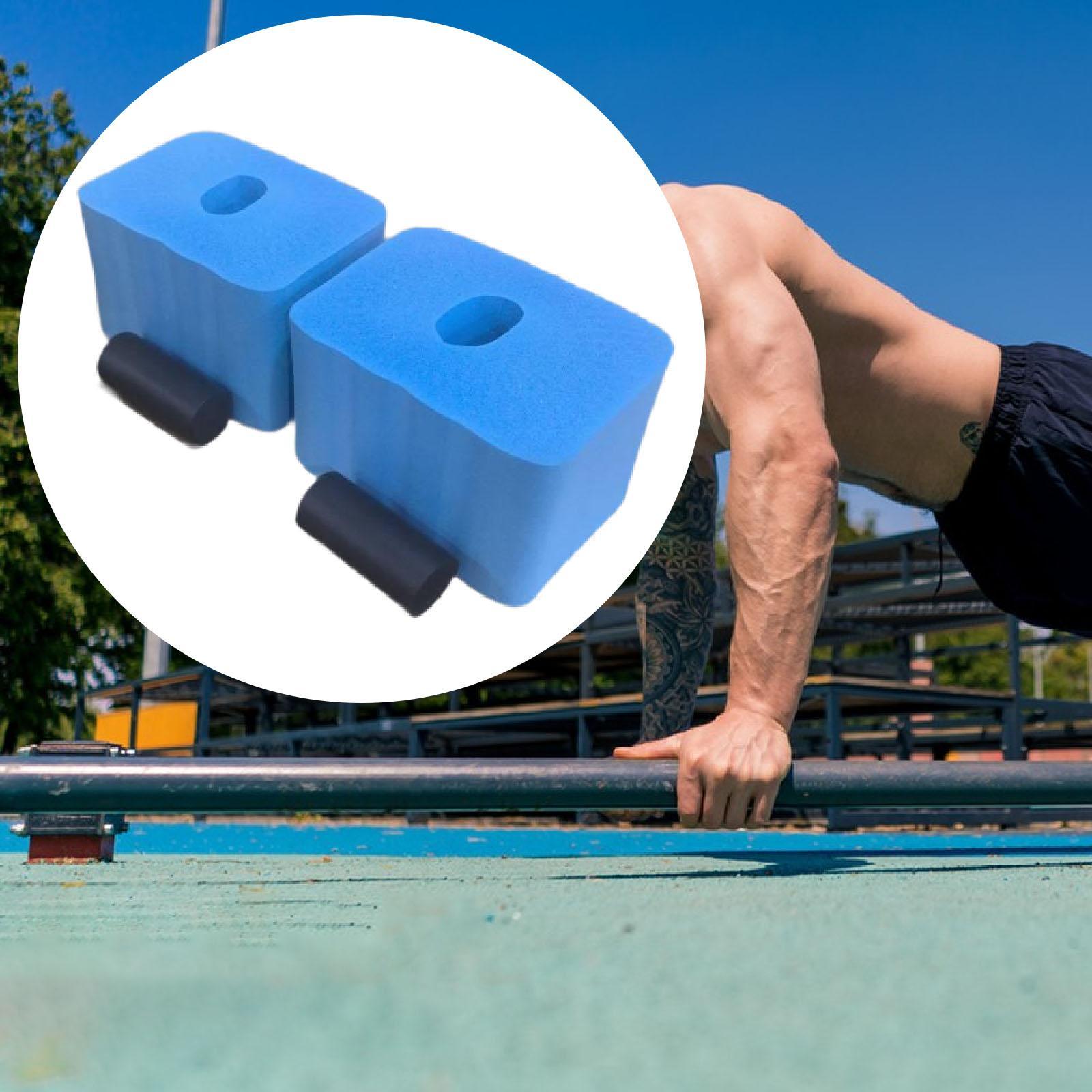 柔らかいスポンジ製のプッシュアップスタンド。握りやすい手触り - Push Up Board のレビューと価格